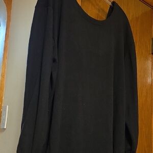 NEW Eloquii Black Crew Neck Sweater